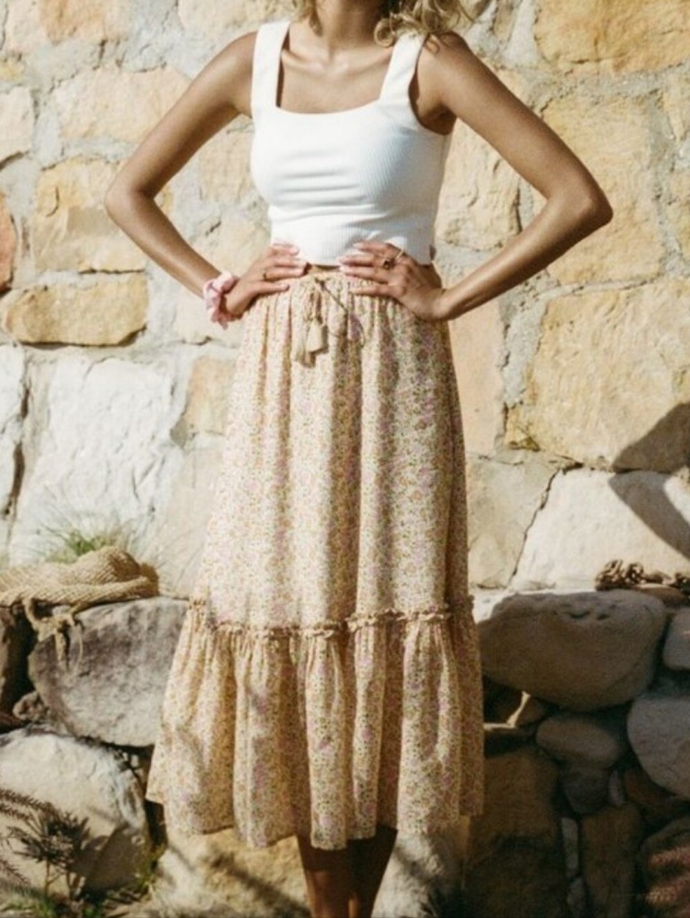 Spell Rae Midi Skirt